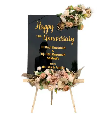 Papan Bunga Akrilik Cihawuk
