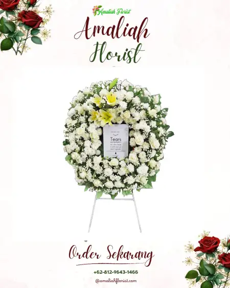Krans Bunga Duka Cihawuk
